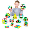 Magnetic Polydron Mathematics Set - Set of 118 Pieces - 50-7000