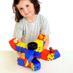 Junior Polydron Set - Set of 124 Pieces