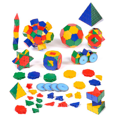 Polydron School Set - Set of 806 Pieces - 10-3400