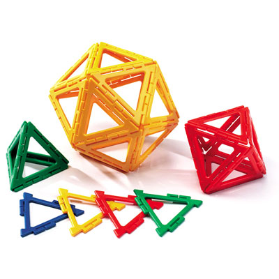 Polydron Frameworks Equilateral Triangles - Set of 160 - 10-F300