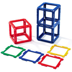 Polydron Frameworks Squares - Set of 80