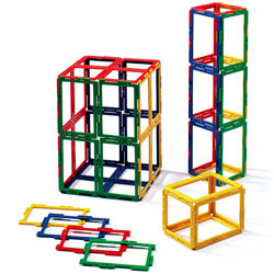 Polydron Frameworks Rectangles - Set of 50