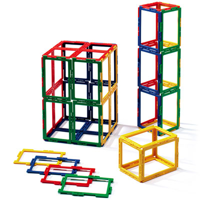 Polydron Frameworks Rectangles - Set of 50 - 10-F405