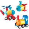 1-2-3 Build It! Rocket-Train-Helicopter - LER2859