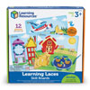 Learning Laces Skill Boards - Set of 12 Pieces - by Learning Resources - LER8592