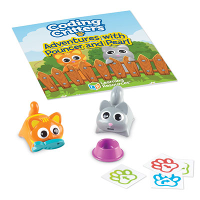 Coding Critters Add-On: Pair-A-Pets Adventures - with Pouncer & Pearl - LER3091