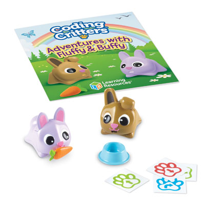 Coding Critters Add-On: Pair-A-Pets Adventures - with Fluffy & Buffy - LER3093