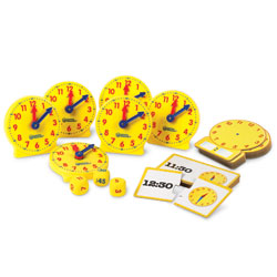 About Time! Small Group Activity Set - Set of 39 Pieces - by Learning Resources