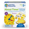 About Time! Small Group Activity Set - Set of 39 Pieces - by Learning Resources - LER3214