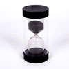 ColourBright Large Sand Timer - 30 Minute - Black