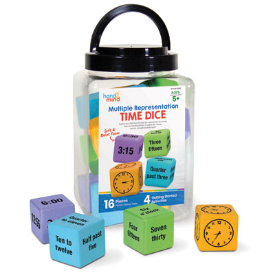 Multiple Representation Time Dice - Set of 16 - H2M91267