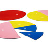 Magnetic Rainbow Angle Circles - Teacher Demonstration Set - H2M91052