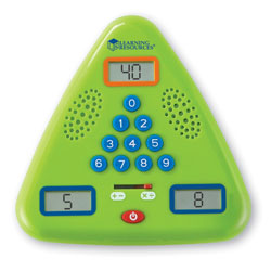 Minute Math Electronic Flash Card - by Learning Resources