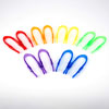 Translucent Colour Rainbow Tweezers - Set of 12