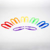 Translucent Colour Rainbow Tweezers - Set of 12 - CD73111