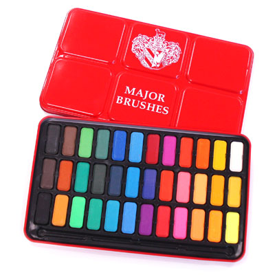 36 Block Artist Watercolour Paint Set - MB-Z1005