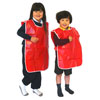 Children’s PVC Tabard  - Red - 58cm Length x 61cm Chest (Approx Ages 2-3) - MB1050