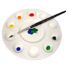 10-Well Circular Mixing Palette - Single