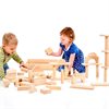 Jumbo Rubberwood Blocks - Set of 54 Pieces with Storage Tray - CD73438