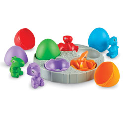 Babysaurs Sorting Set - Set of 16 Pieces - by Learning Resources