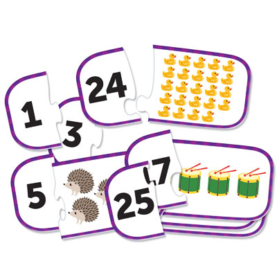 Counting Puzzle Cards - by Learning Resources - LER6087