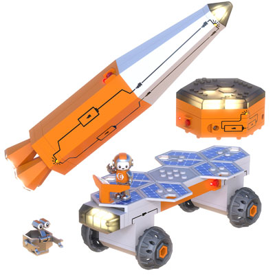 Circuit Explorer Rocket, Mission: Lights - by Educational Insights - EI-4200