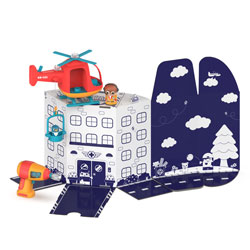 Design & Drill Bolt Buddies Rescue Helicopter - by Educational Insights