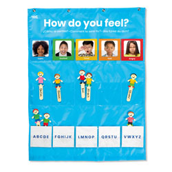 Express Your Feelings Pocket Chart - by Hand2Mind