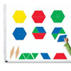 Pattern Blocks Demonstration Clings - by Hand2Mind - H2M92857