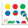 Pattern Blocks Demonstration Clings - by Hand2Mind - H2M92857