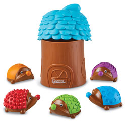 Spike the Fine Motor Hedgehog Sensory Tree House - by Learning Resources