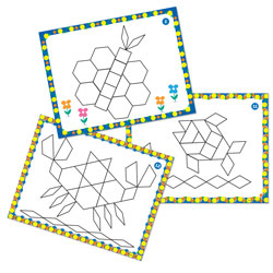 Pattern Block Add-On Design Cards - by Learning Resources