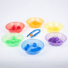 Translucent Colour Sorting Bowls - Set of 6 - CD73117