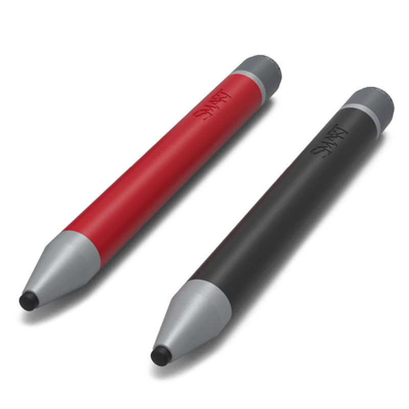 SMART Board Replacement Pens for 6000S Series Set of 2 Black & Red