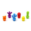 Colourful Cactus Counters - Set of 72 - by Hand2Mind - H2M94449