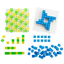 Hundred Board Activity Set - Set of 162 Pieces