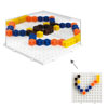 2cm Linking Cubes Reflection Set - Set of 104 Pieces - CD75192