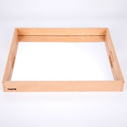 Wooden Mirror Tray