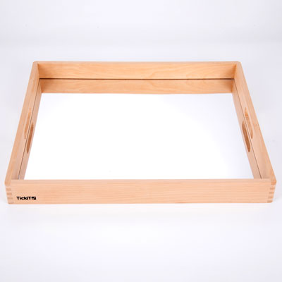 Wooden Mirror Tray - CD73466