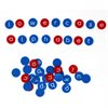 Lowercase Alphabet Counters - Set of 144 Pieces - H2M94473
