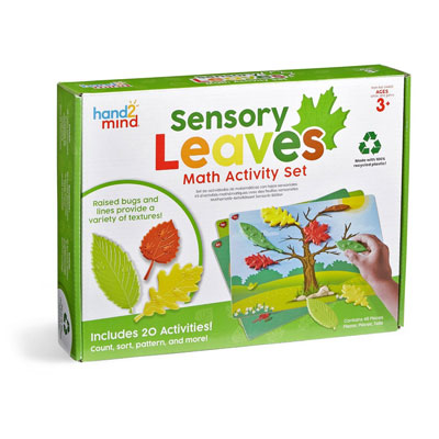 Sensory Leaves Maths Activity Set - by Hand2Mind - H2M94460