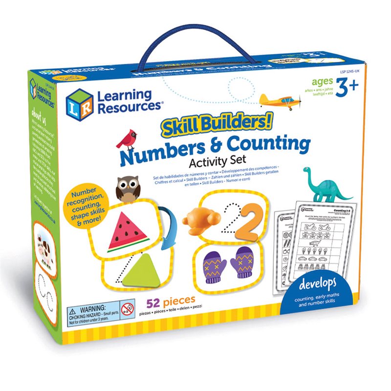 Skill Builders! Numbers & Counting Activity Set - by Learning Resources - LSP1245-UK