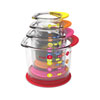 Rainbow Fraction Liquid Measuring Cups - Set of 4 - H2M94468