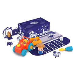 Design & Drill Bolt Buddies Tractor - by Educational Insights