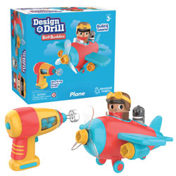 Design & Drill Bolt Buddies Plane - by Educational Insights