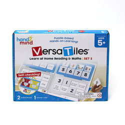 VersaTiles Learn at Home Reading & Maths - Set 2 - for Ages 5+