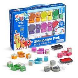 Numberblocks Stampoline Park Stamp Activity Set