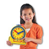 Primary Time Teacher 22.5cm Geared Junior Clock (24 Hour) - by Learning Resources - LSP2993-UK