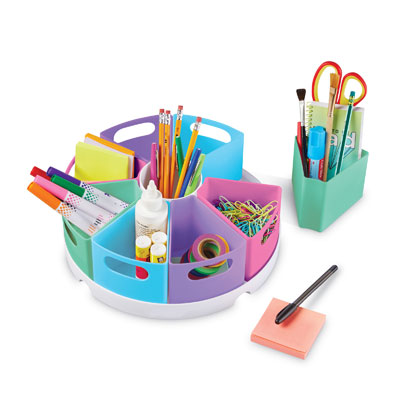 Create-a-Space Storage Centre - in Pastel - by Learning Resources - LER3806-P