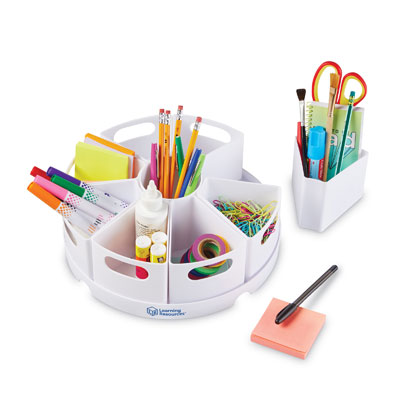 Create-a-Space Storage Centre - in White - by Learning Resources - LER3806-W
